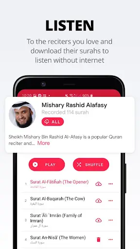 Quran Pro Muslim - القرآن الكريم screenshot 2