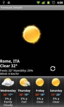 Football Digital Weather Clock screenshot 4