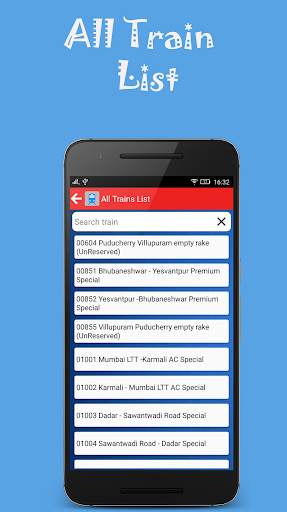 Indian Rail Offline Time Table screenshot 2