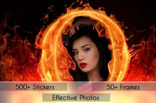 Fire photo frame screenshot 5