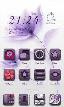 Viola Theme - ZERO Launcher screenshot 1