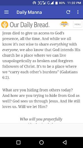 Daily Devotional screenshot 2
