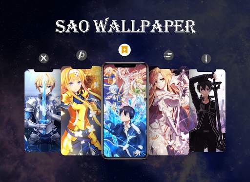 SAO Anime Wallpaper HD 2K 4K screenshot 1