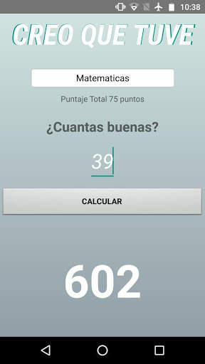 Tu Psu Calculadora screenshot 2