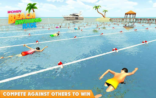 Women Beach Swimming Pool Racing Pro screenshot 4