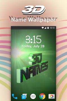 3D My Name Live Wallpaper screenshot 3