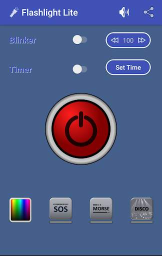 Flashlight Lite screenshot 4