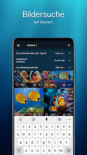 Hintergrundbilder mit Fisch 4K screenshot 3