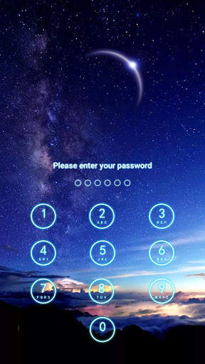 Stars Theme For AppLock screenshot 2