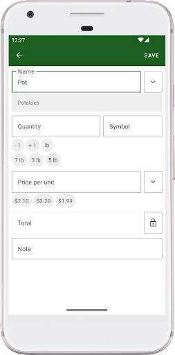 My Shopping List (with widget) screenshot 4