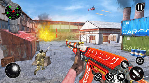 FPS Secret Commando Strike - Shooting Games 2021 स्क्रीनशॉट 4