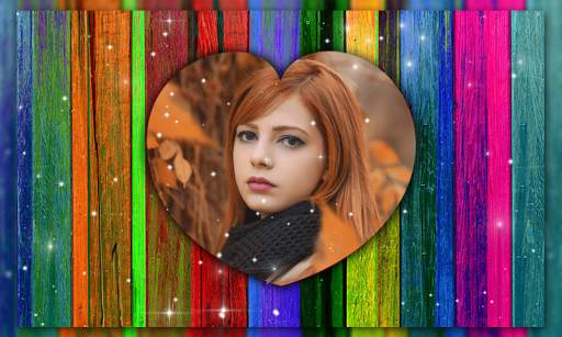 Wood Wall Photo Frames - natural wood wall effects screenshot 2