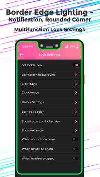 Border Edge Lighting - Notification,Rounded Corner screenshot 4