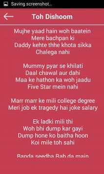 Dishoom Movie Songs screenshot 3