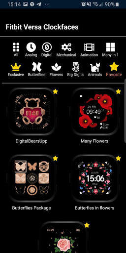 Watch faces for Fitbit Versa 2/Lite/1 screenshot 1
