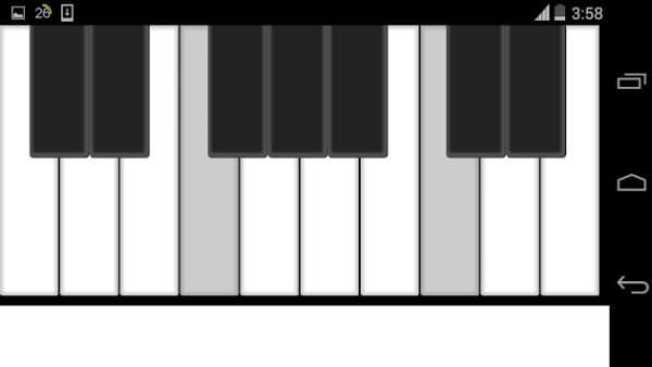 virtual piano game screenshot 3