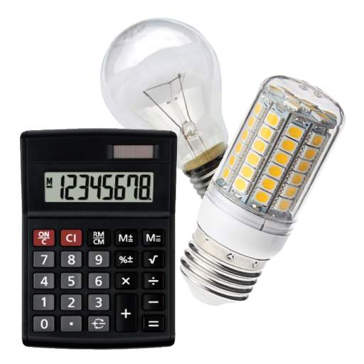 Brightness of lamps:lumen-watt 1.0.22