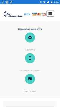 Easy Recharge Online - Paypal screenshot 1
