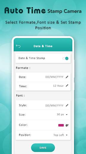 Auto TimeStamp Camera screenshot 3