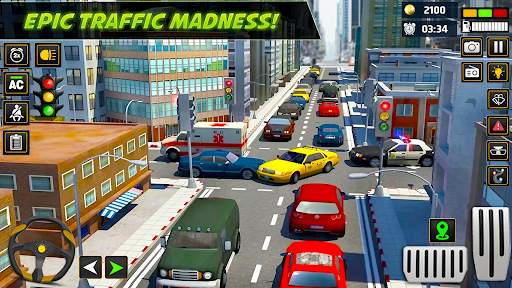 City Traffic Control Simulator screenshot 1