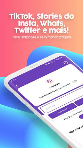 Save - Baixe vídeos do TikTok, Insta, Wpp, Twitter screenshot 2