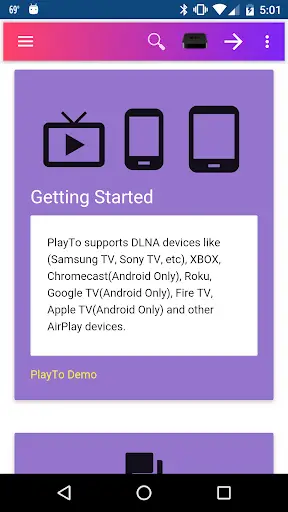 PlayTo Sony TV screenshot 1