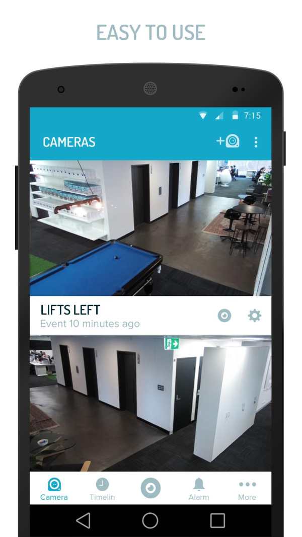 Cammy - Security Camera Alarm screenshot 2