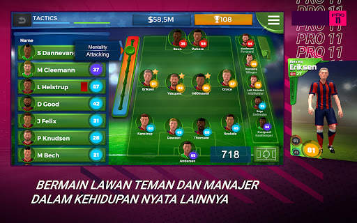 Pro 11 - Football Manager Game screenshot 8