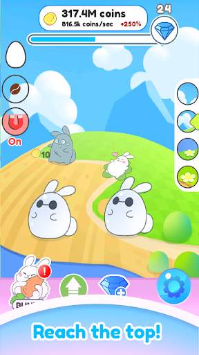 Lucky Bunny - Evolution Game screenshot 2