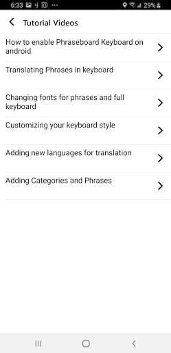 Phraseboard Paste Keyboard screenshot 5