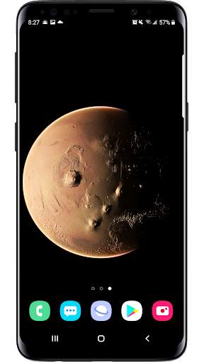 Planet Mars 3D Parallax Live Wallpaper screenshot 4