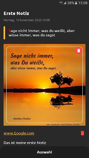 Notizen screenshot 3