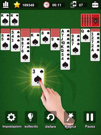 Solitario Spider screenshot 9