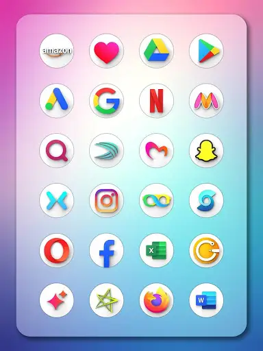 Icon Pack - Qolor screenshot 1