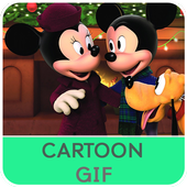Cartoon GIF icon