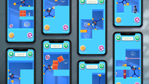 Blue Monster: Stretch Game screenshot 6