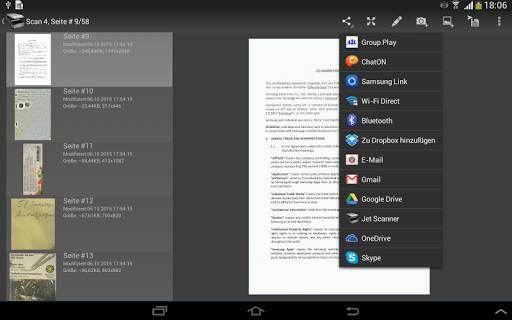 Jet Scanner Lite. Scan to PDF screenshot 22