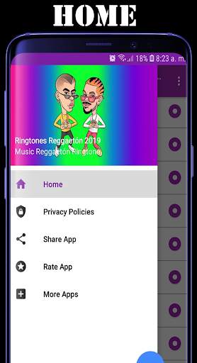 Free Reggaeton Music Ringtones 4 تصوير الشاشة