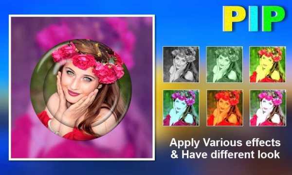 Pip Photo Effects - photo in photo, pip camera 7 تصوير الشاشة