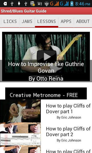 Guitar Guide Videos - Shred Blues Rock Fusion Jazz screenshot 3