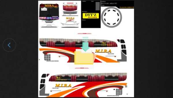 Livery SHD Sempati Star screenshot 4