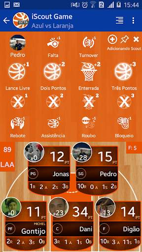 iScout Basquetebol screenshot 4