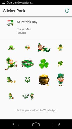 St. Patrick's Day Stickers for WhatsApp screenshot 2