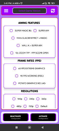LEGEND GFX TOOL screenshot 1