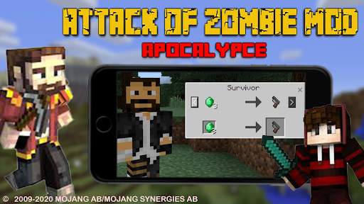 Zombie Apocalypse Mod   Zombies Attack Map screenshot 5