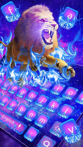 Galaxy Lion Keyboard screenshot 1