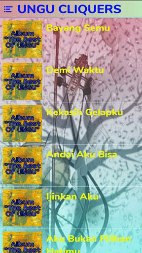 UNGU Band Full Album Dan Lagu screenshot 5
