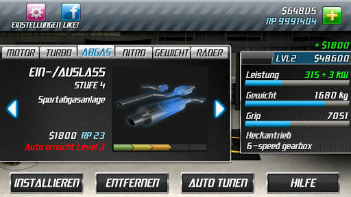 Drag Racing screenshot 3