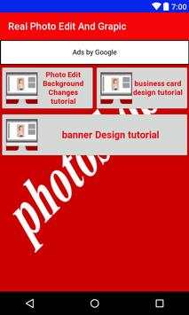 Real Photo Edit And Grapic screenshot 2