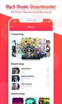 Free MP3 Music Download Player screenshot 1